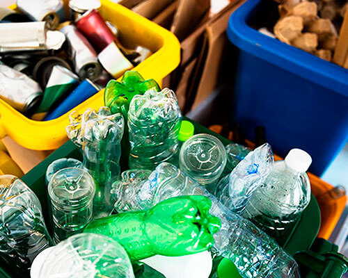 Reciclagem de resíduos recicláveis
